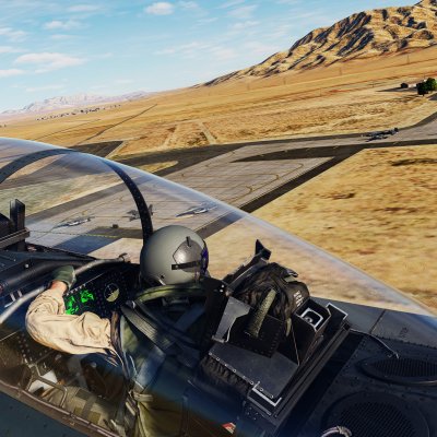 ENJOYING THE VIEW ON DEPARTURE
