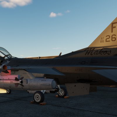 FALCON1-1 BATTLE DAMAGE FROM SA-5 FRAG