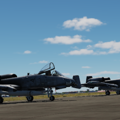 v303 FS A-10C's launching out of Rio Grande