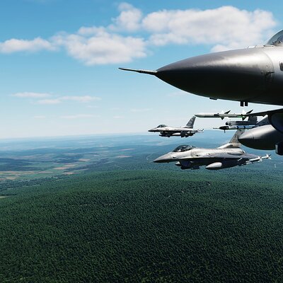 FALCON 1 ENROUTE TO HAMMELBURG