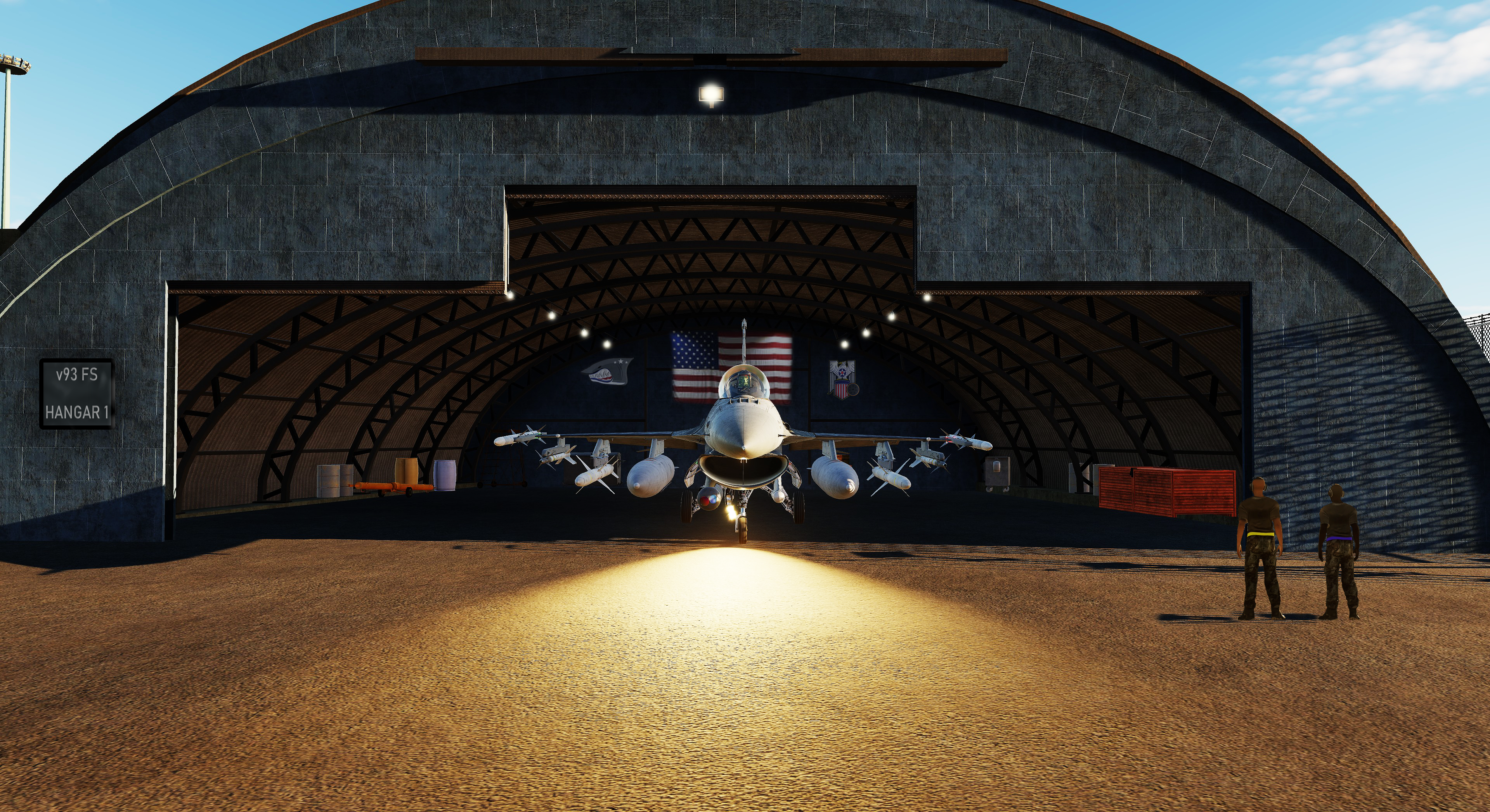 v93 FS 'Makos' Hangar 1