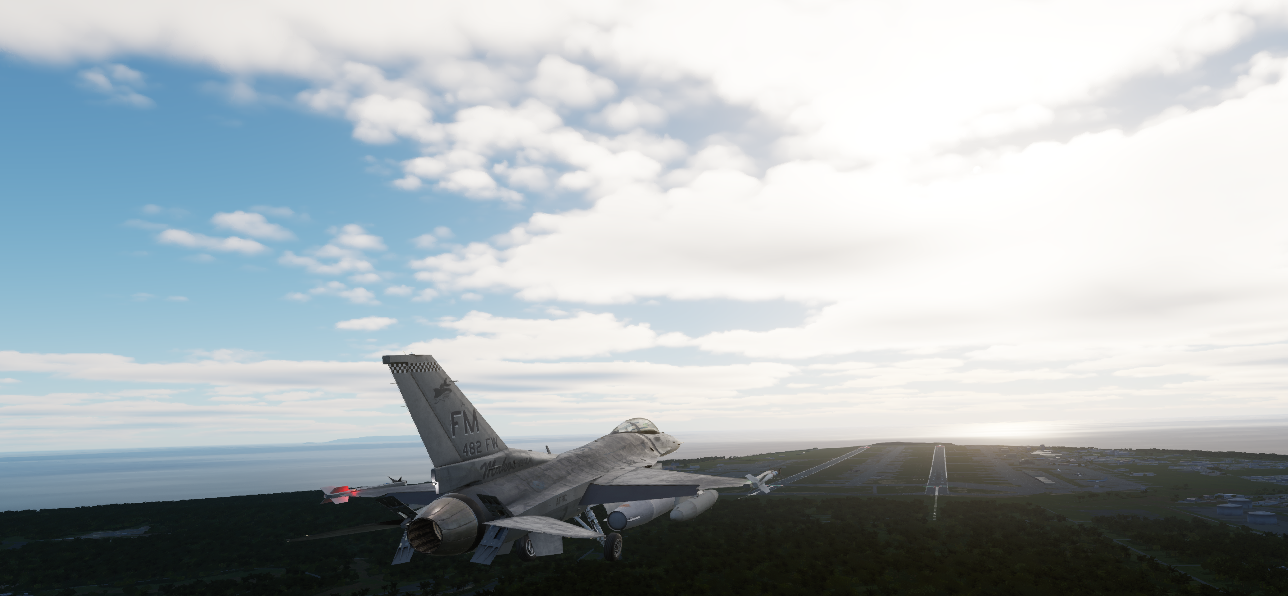 Wing Landing at Andersen AFB